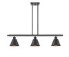 Smithfield - 3 Light - 36 inch - Matte Black - Cord hung - Island Light (516-3I-BK-M8)