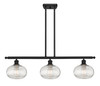 Ithaca - 3 Light - 36 inch - Matte Black - Cord hung - Island Light (516-3I-BK-G555-8CL)