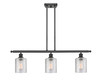 Cobbleskill - 3 Light - 36 inch - Matte Black - Cord hung - Island Light (516-3I-BK-G112-LED)