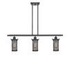Bleecker - 3 Light - 36 inch - Matte Black - Cord hung - Island Light (516-3I-BK-CE219)