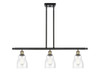 Ellery - 3 Light - 36 inch - Black Antique Brass - Cord hung - Island Light (516-3I-BAB-G394)