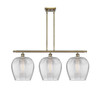Norfolk - 3 Light - 38 inch - Antique Brass - Cord hung - Island Light (516-3I-AB-G462-12)