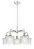 Niagara - 5 Light - 25 inch - Polished Chrome - Chandelier (516-5CR-PC-G402)
