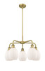 Eaton - 5 Light - 24 inch - Brushed Brass - Chandelier (516-5CR-BB-G81)