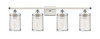 Nestbrook - 4 Light - 35 inch - White Polished Chrome - Bath Vanity Light (516-4W-WPC-M18-PC)