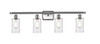 Clymer - 4 Light - 34 inch - Brushed Satin Nickel - Bath Vanity Light (516-4W-SN-G802)