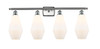 Cindyrella - 4 Light - 37 inch - Brushed Satin Nickel - Bath Vanity Light (516-4W-SN-G651-7)
