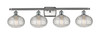 Ithaca - 4 Light - 38 inch - Brushed Satin Nickel - Bath Vanity Light (516-4W-SN-G555-8CL)