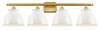 Adirondack - 4 Light - 38 inch - Satin Gold - Bath Vanity Light (516-4W-SG-M14-W)