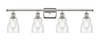 Ellery - 4 Light - 35 inch - Polished Nickel - Bath Vanity Light (516-4W-PN-G394)