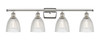 Castile - 4 Light - 36 inch - Polished Nickel - Bath Vanity Light (516-4W-PN-G382)