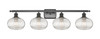 Ithaca - 4 Light - 38 inch - Oil Rubbed Bronze - Bath Vanity Light (516-4W-OB-G555-8CL)
