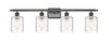 Cobbleskill - 4 Light - 35 inch - Oil Rubbed Bronze - Bath Vanity Light (516-4W-OB-G1113-LED)