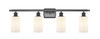 Clymer - 4 Light - 34 inch - Matte Black - Bath Vanity Light (516-4W-BK-G801)