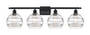 Rochester - 4 Light - 38 inch - Matte Black - Bath Vanity Light (516-4W-BK-G556-8CL)
