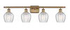 Norfolk - 4 Light - 36 inch - Brushed Brass - Bath Vanity Light (516-4W-BB-G462-6)