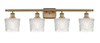 Niagara - 4 Light - 37 inch - Brushed Brass - Bath Vanity Light (516-4W-BB-G402)