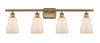Ellery - 4 Light - 35 inch - Brushed Brass - Bath Vanity Light (516-4W-BB-G391-LED)