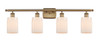 Hadley - 4 Light - 35 inch - Brushed Brass - Bath Vanity Light (516-4W-BB-G341)