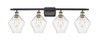 Cindyrella - 4 Light - 38 inch - Black Antique Brass - Bath Vanity Light (516-4W-BAB-G654-8)
