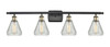 Conesus - 4 Light - 36 inch - Black Antique Brass - Bath Vanity Light (516-4W-BAB-G275-LED)