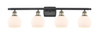 Athens - 4 Light - 36 inch - Black Antique Brass - Bath Vanity Light (516-4W-BAB-G121-6)