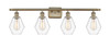 Cindyrella - 4 Light - 36 inch - Antique Brass - Bath Vanity Light (516-4W-AB-G652-6)