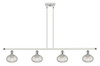 Ithaca - 4 Light - 48 inch - White Polished Chrome - Cord hung - Island Light (516-4I-WPC-G555-6CL)