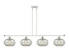 Gorham - 4 Light - 48 inch - White Polished Chrome - Cord hung - Island Light (516-4I-WPC-G249-LED)