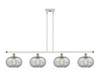 Gorham - 4 Light - 48 inch - White Polished Chrome - Cord hung - Island Light (516-4I-WPC-G247)