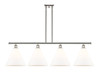 Berkshire - 4 Light - 50 inch - Brushed Satin Nickel - Cord hung - Island Light (516-4I-SN-GBC-121-LED)
