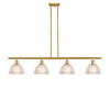 Arietta - 4 Light - 48 inch - Satin Gold - Cord hung - Island Light (516-4I-SG-G422)