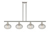 Ithaca - 4 Light - 48 inch - Polished Nickel - Cord hung - Island Light (516-4I-PN-G555-8CL)
