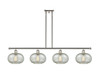 Gorham - 4 Light - 48 inch - Polished Nickel - Cord hung - Island Light (516-4I-PN-G249)
