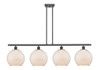 Farmhouse Chicken Wire - 4 Light - 48 inch - Oil Rubbed Bronze - Cord hung - Island Light (516-4I-OB-G121-10CSN)