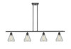 Conesus - 4 Light - 48 inch - Matte Black - Cord hung - Island Light (516-4I-BK-G275)