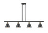 Smithfield - 4 Light - 48 inch - Black Antique Brass - Cord hung - Island Light (516-4I-BAB-M8)
