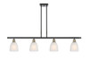 Brookfield - 4 Light - 48 inch - Black Antique Brass - Cord hung - Island Light (516-4I-BAB-G441)