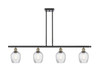 Salina - 4 Light - 48 inch - Black Antique Brass - Cord hung - Island Light (516-4I-BAB-G292)