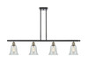 Hanover - 4 Light - 48 inch - Black Antique Brass - Cord hung - Island Light (516-4I-BAB-G2812-LED)