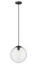 Tolland - 1 Light - 12 inch - Matte Black - Cord hung - Mini Pendant (612-BK-SDY-LED)