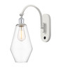 Cindyrella - 1 Light - 7 inch - White Polished Chrome - Sconce (518-1W-WPC-G652-7)