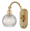 Athens - 1 Light - 6 inch - Satin Gold - Sconce (518-1W-SG-G122C-6CL)