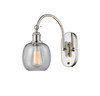Belfast - 1 Light - 6 inch - Polished Nickel - Sconce (518-1W-PN-G104-LED)