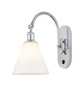 Berkshire - 1 Light - 8 inch - Polished Chrome - Sconce (518-1W-PC-GBC-81-LED)