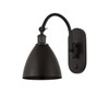 Bristol - 1 Light - 8 inch - Oil Rubbed Bronze - Sconce (518-1W-OB-MBD-75-OB)