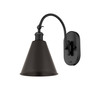 Berkshire - 1 Light - 8 inch - Matte Black - Sconce (518-1W-BK-MBC-8-BK-LED)