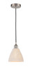 Bristol Natural - 1 Light - 6 inch - Brushed Satin Nickel - Cord hung - Mini Pendant (616-1P-SN-NBD-75-NAT)
