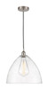 Bristol - 1 Light - 16 inch - Brushed Satin Nickel - Cord hung - Pendant (616-1P-SN-GBD-164-LED)