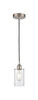 Clymer - 1 Light - 4 inch - Brushed Satin Nickel - Cord hung - Mini Pendant (616-1P-SN-G802-LED)